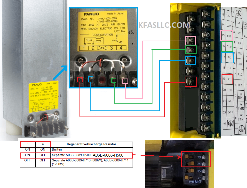 A06B-6090-H234 A06B6090H234 Fanuc Alpha Servo Amplifier Module Repair,  Exchange